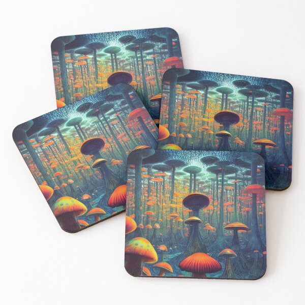Item preview, Magic Mushroom Forest Nr. 2 designed and sold by thesupremewiz.