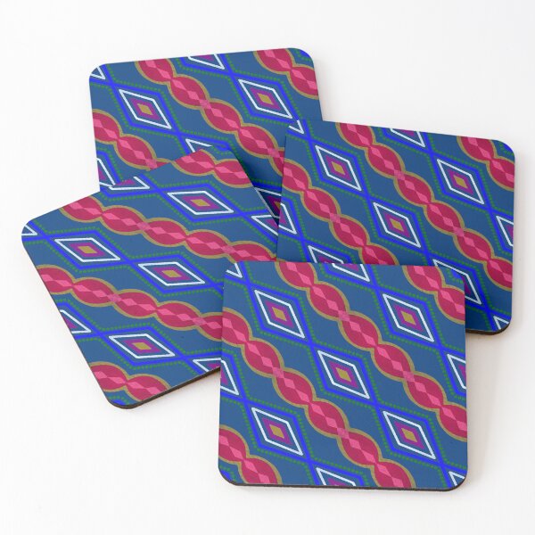 Item preview, Retro Geometric Stripe Pattern designed and sold by Jane Izzy Designs.