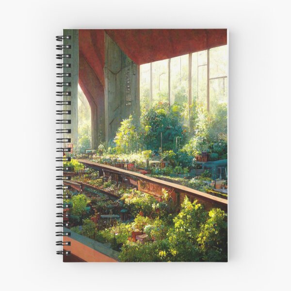 Item preview, Abstract Abandoned Train Station Turned Flower Cultivation Area 3 designed and sold by Styxiann.