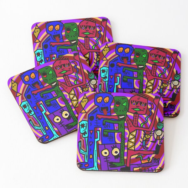 Item preview, abstract art boy gang designed and sold by Oeenlacha.