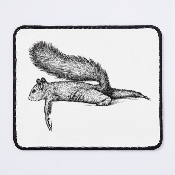 Item preview, Planking Squirrel Drawing designed and sold by GypsyGarou.