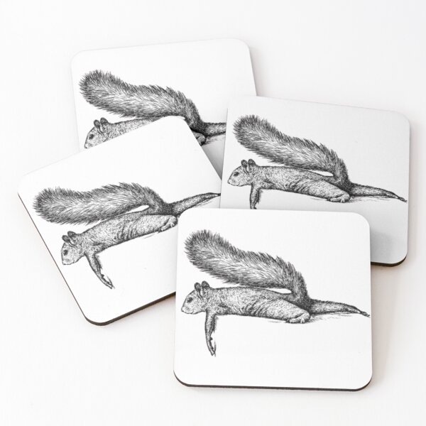 Item preview, Planking Squirrel Drawing designed and sold by GypsyGarou.