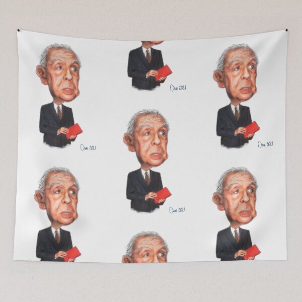 Item preview, Jorge Luis Borges, absolute genius of literature designed and sold by HenryDrae.