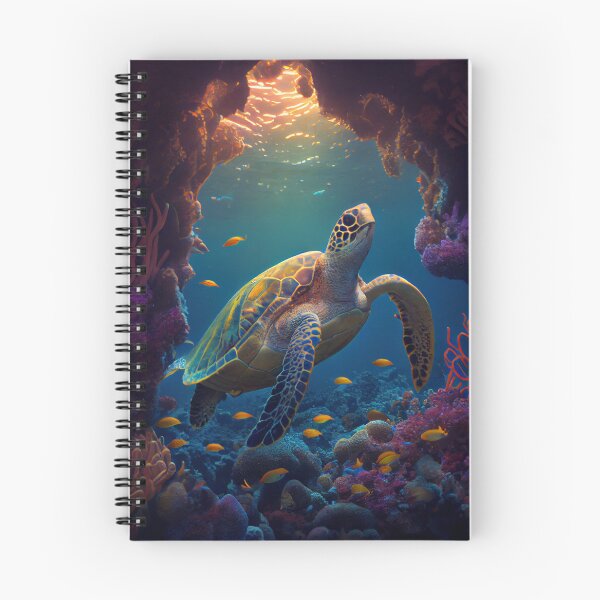 Item preview, Beautiful ocean scene with a sea turtle designed and sold by Patrick Edwards.
