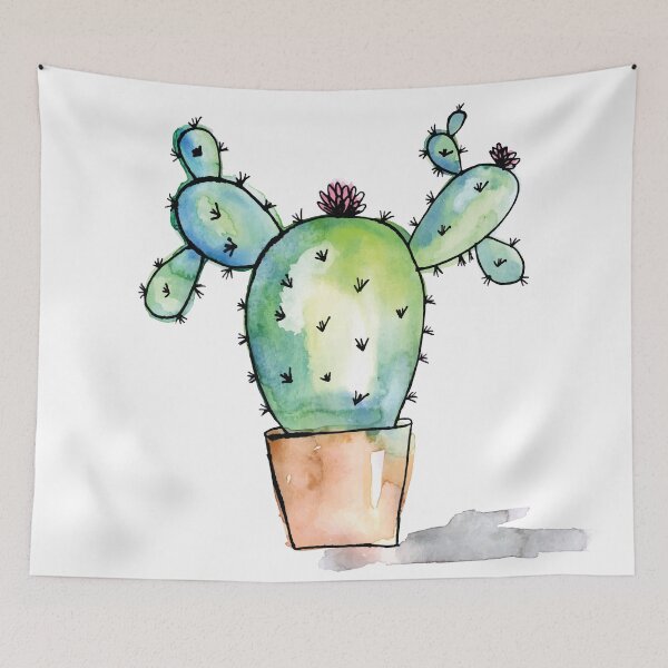 Item preview, Watercolor Cactus designed and sold by Harpley Design Studio.