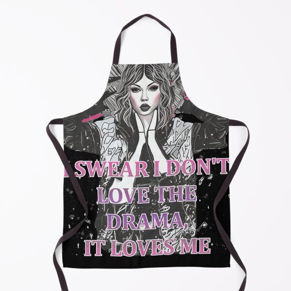 Item preview, I Swear I Don't Love The Drama It Loves Me Endgame Swifties Shirt Graphic designed and sold by QuanJewelry.