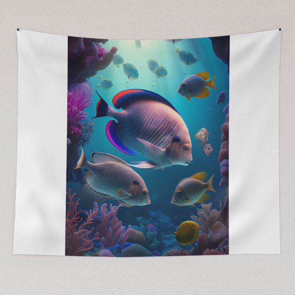 Item preview, A beautiful ocean scene with tropical fish designed and sold by Patrick Edwards.