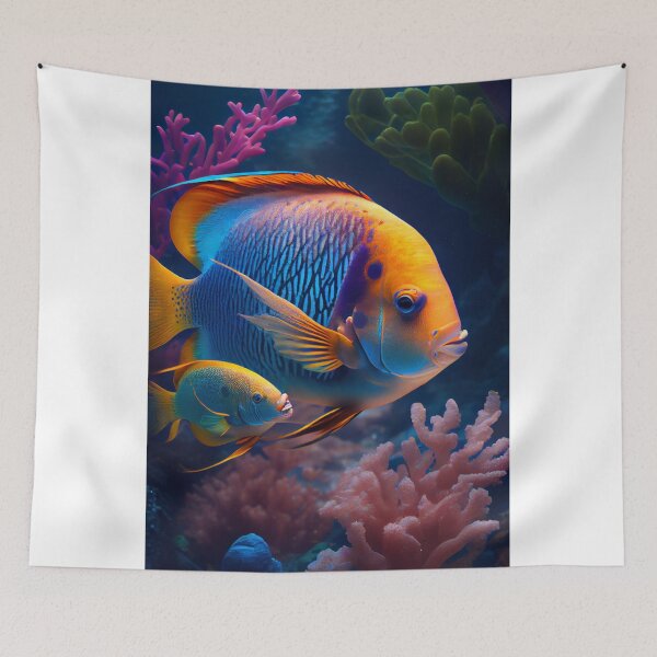Item preview, Beautiful ocean scene with tropical fish designed and sold by Patrick Edwards.
