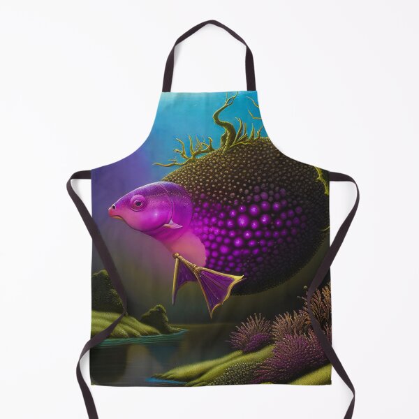 Item preview, The Purple Prince Fish designed and sold by PictureNZ.