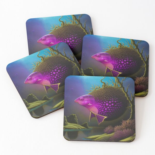 Item preview, The Purple Prince Fish designed and sold by PictureNZ.