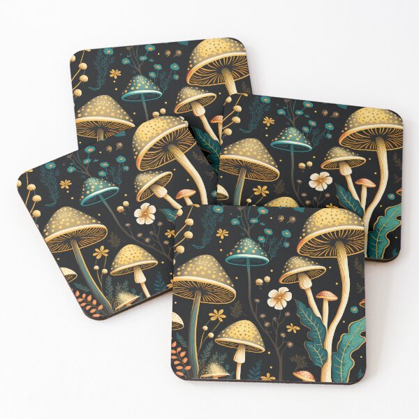 Item preview, Celestial Mushroom Forest Nr. 1 designed and sold by thesupremewiz.
