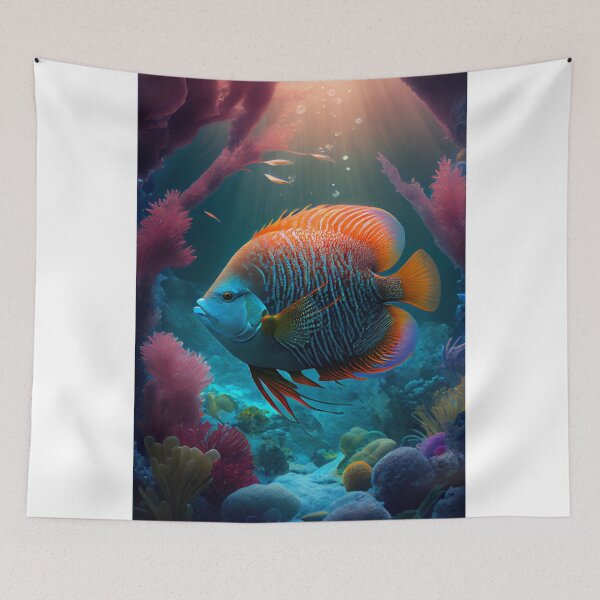 Item preview, Beautiful ocean scene with tropical fish designed and sold by Patrick Edwards.