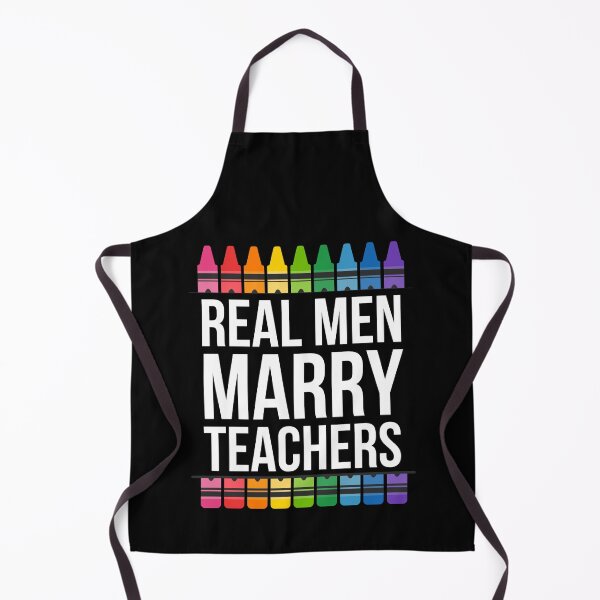 Item preview, Real Men Marry Teachers - Gifts For Teacher's Husband designed and sold by chetan786.