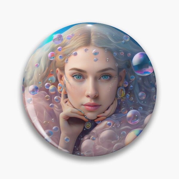 Item preview, Woman in a Bubble designed and sold by i-ImagineArtist.
