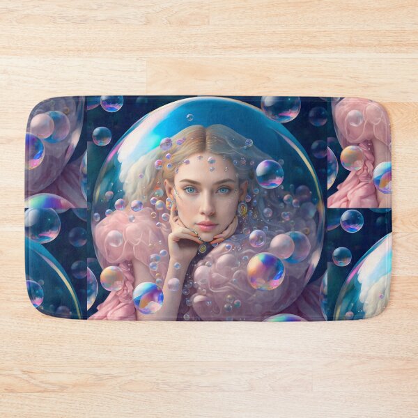 Item preview, Woman in a Bubble designed and sold by i-ImagineArtist.