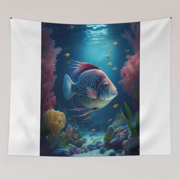 Item preview, Beautiful ocean scene with tropical fish designed and sold by Patrick Edwards.