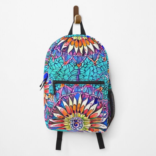 Item preview, Amazing Batik Style Colorful Flowers Mandala designed and sold by Russ Selby.