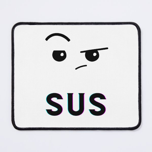 Item preview, Sus Suspicious design funny meme designed and sold by ShirtsSoGood.