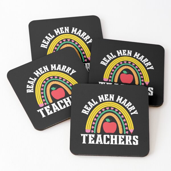 Item preview, Real Men Marry Teachers - Gifts For Teacher's Husband designed and sold by chetan786.