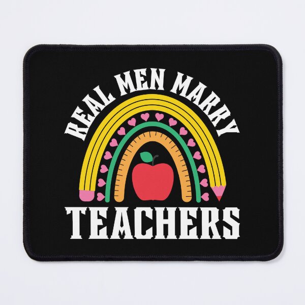 Item preview, Real Men Marry Teachers - Gifts For Teacher's Husband designed and sold by chetan786.