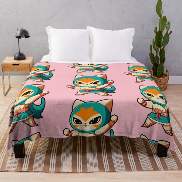 Artikelvorschau, Lucha Libre Katzen | Mexikanische Wrestling | Kawaii-Katzen | Chibi-Katzen | Anime-Katzen | Lucha Libre Katzen 030 entworfen und verkauft von Catcosm.