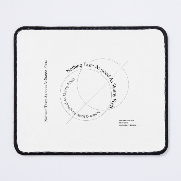 Item preview, Nothing tastes as good as skinny feels designed and sold by LetterByNobody.