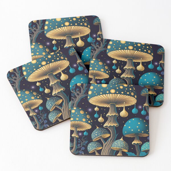 Item preview, Celestial Mushroom Forest Nr. 4 designed and sold by thesupremewiz.