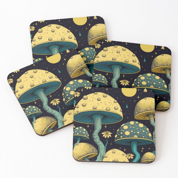 Item preview, Celestial Mushroom Forest Nr. 5 designed and sold by thesupremewiz.