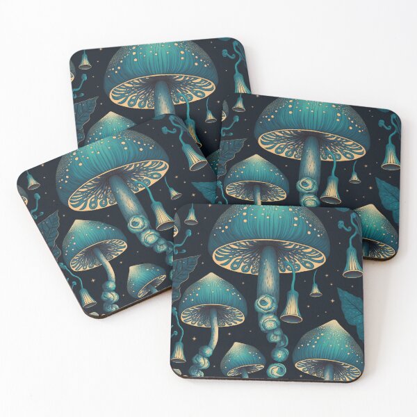 Item preview, Celestial Mushroom Forest Nr. 6 designed and sold by thesupremewiz.