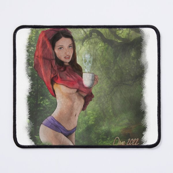Item preview, Girl in the jungle enjoying a special coffee designed and sold by HenryDrae.