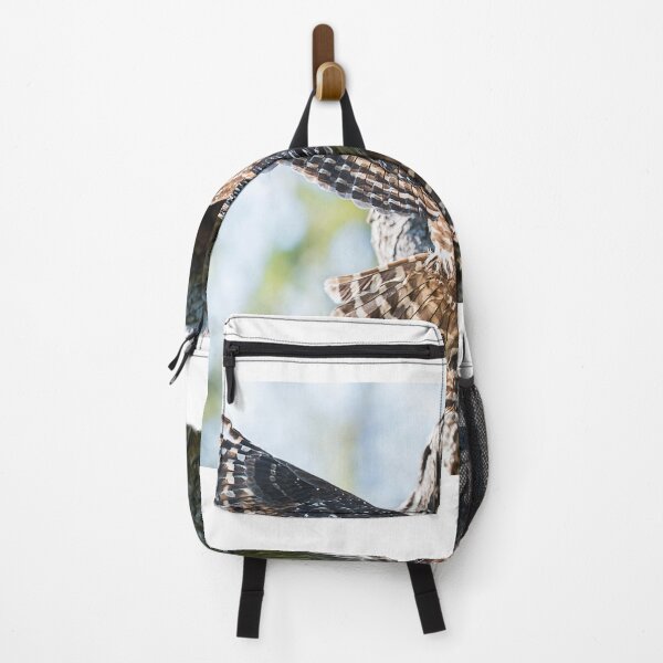 Item preview, Home Sweet Home - Mama Barred owl returns to feed its babies designed and sold by Puttaswamy Ravishankar.