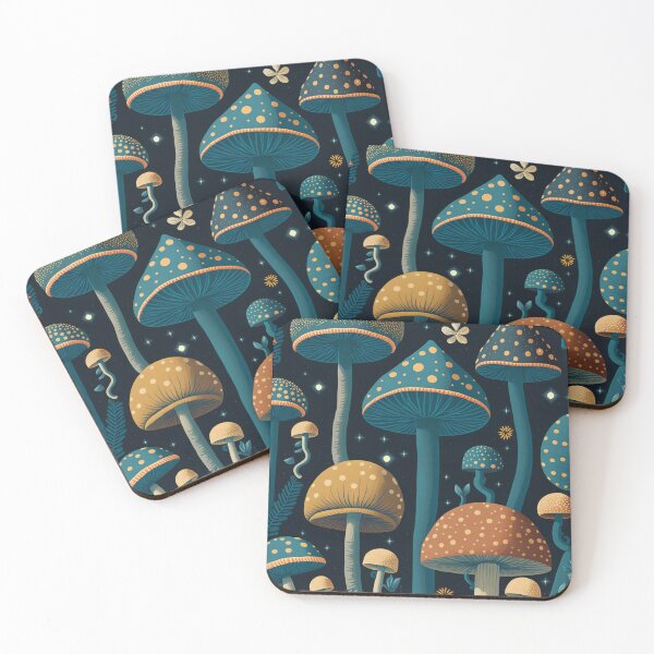 Item preview, Celestial Mushroom Forest Nr. 8 designed and sold by thesupremewiz.