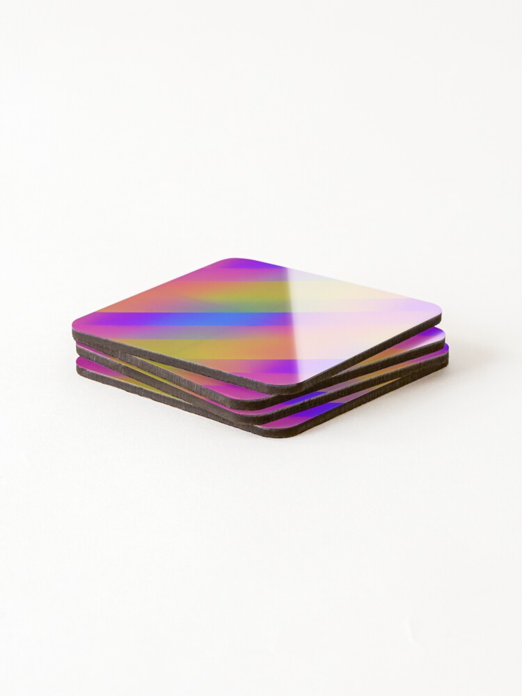 Thumbnail 4 of 5, Coasters (Set of 4), Abstract 030 designed and sold by AbstractWave.