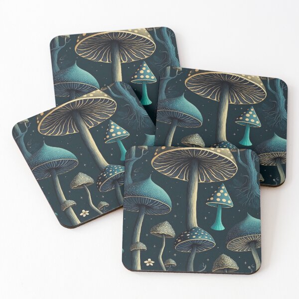 Item preview, Celestial Mushroom Forest Nr. 10 designed and sold by thesupremewiz.