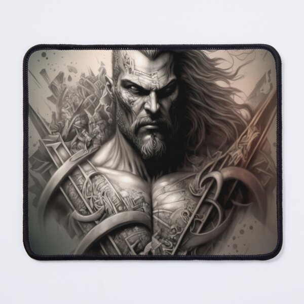 Item preview, Jason Momoa Acqua - AI ART designed and sold by picsartstudio.