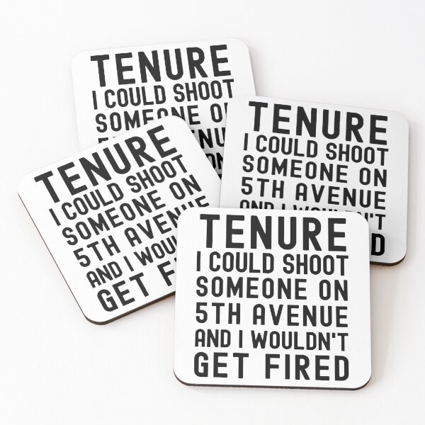 Item preview, Tenure On Fifth Avenue - Tenured Teacher, Professor Humor, Associate Professor, Tenured AF, Tenured, Assistant Professor, Full Professor, Funny Professor designed and sold by jadedscientist.