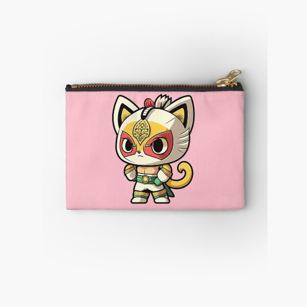 Artikelvorschau, Lucha Libre Katzen | Mexikanische Wrestling | Kawaii-Katzen | Chibi-Katzen | Anime-Katzen | Lucha Libre Katzen 036 entworfen und verkauft von Catcosm.