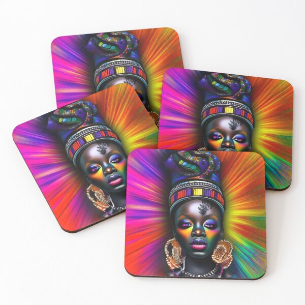 Item preview, Beautiful Black Woman Abstract Design designed and sold by Rell1970.