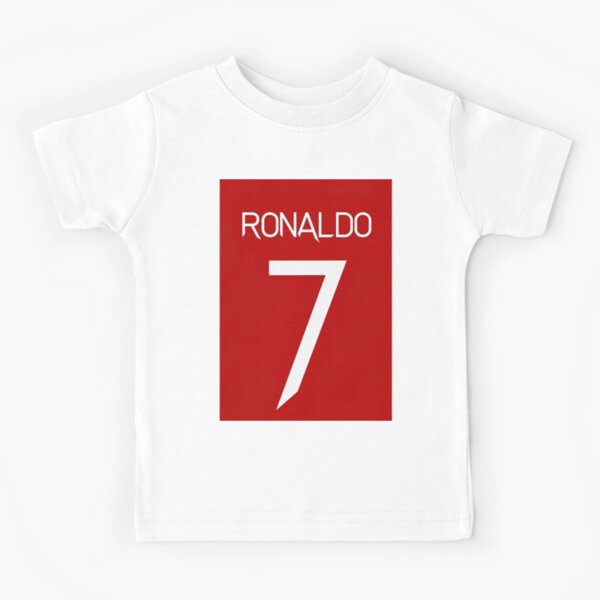 RONALDO 7 Kids T-Shirt for Sale by Bubbleflavor