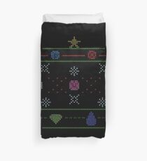 Holiday SU Gems Sweater Duvet Cover