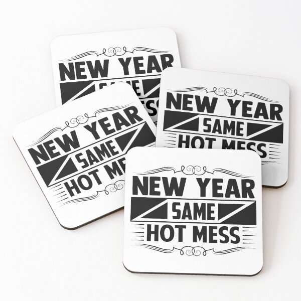 Item preview, New Year Same Hot Mess designed and sold by TJR-Production.