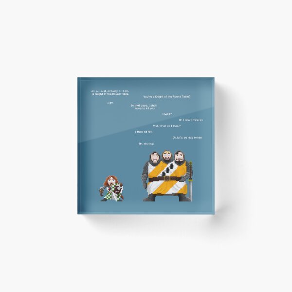 Item preview, 16-Bits Sir Robin and the Three Headed Knight chat designed and sold by Feeank.