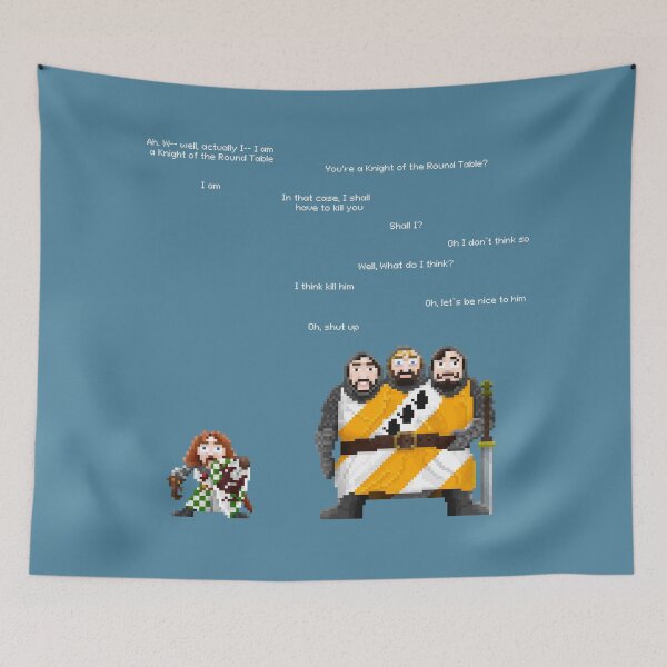 Item preview, 16-Bits Sir Robin and the Three Headed Knight chat designed and sold by Feeank.