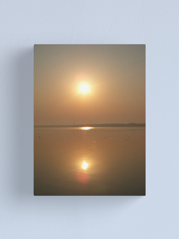Thumbnail 1 of 3, Canvas Print, The Sun and The Sea designed and sold by Anthropolog.