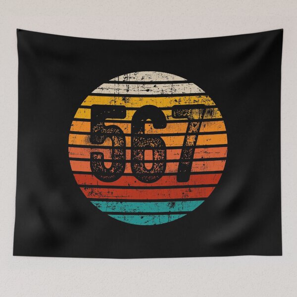 Item preview, Distressed Vintage Sunset 567 Area Code designed and sold by Gold Wings Tees.