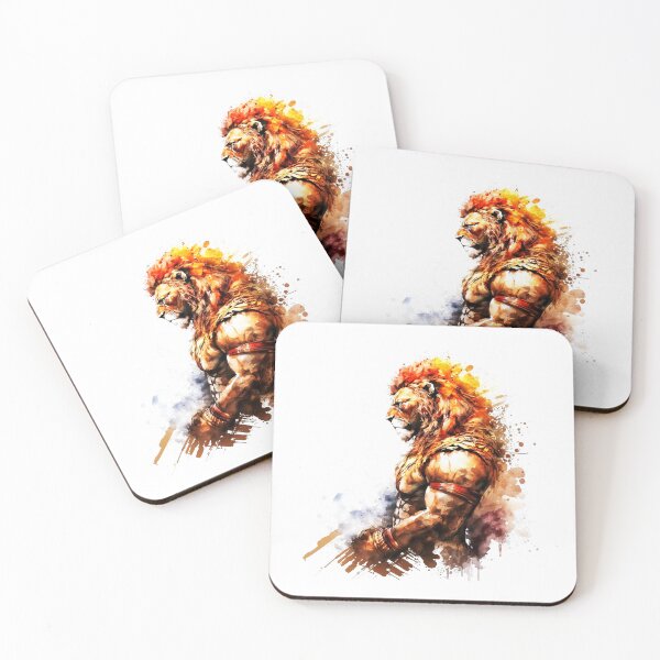 Item preview, Lion Fighter Profile designed and sold by Logic72.