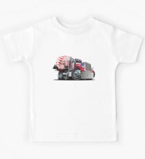 Cartoon Mixer Truck Kids Tee