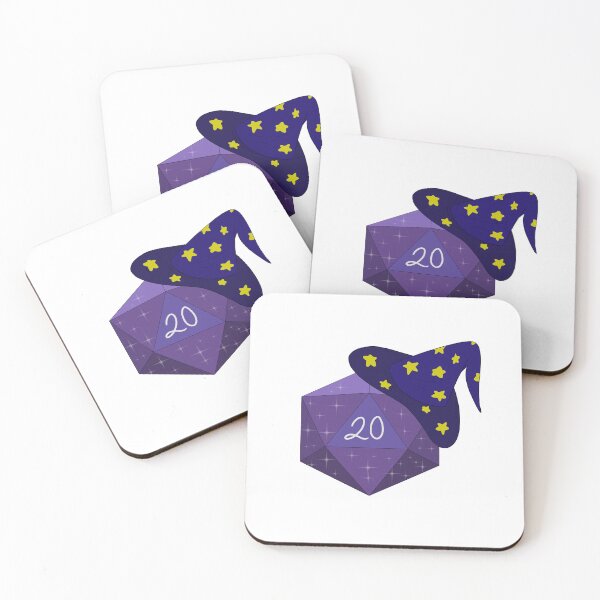 Item preview, Cosmic Wizard d20 Dice designed and sold by ChronicCrafting.