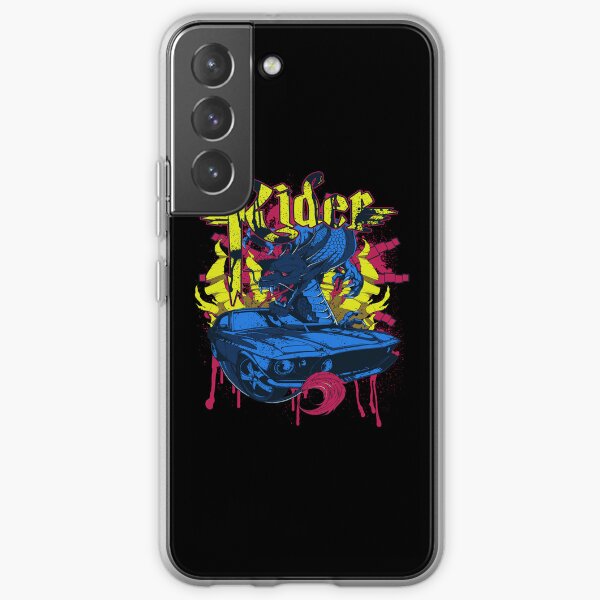 Vintage Car attacked by Mad Dragon Samsung Galaxy Soft Case