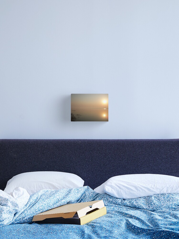 Thumbnail 2 of 3, Canvas Print, The Sun Versus The Sea designed and sold by Anthropolog.
